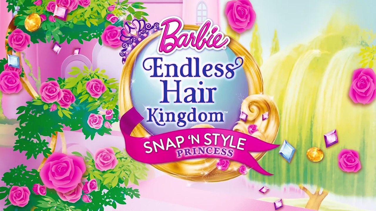Barbie Endless Hair Kingdom Snap ‘N Style Princess Doll _ Barbie Fairytale _ Barbie