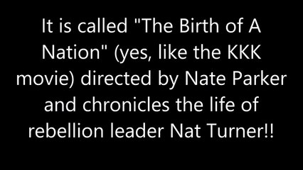 Nat Turner film "The Birth of a Nation" to premiere at Sundance