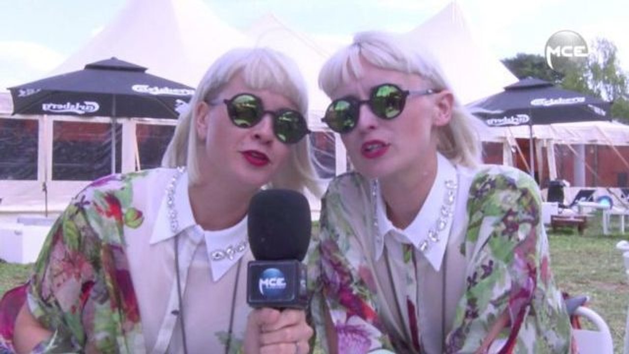 Rock En Seine 2014 : Lucius avoue, "Le nom du groupe ? C'etait le prénom de mon chien !"