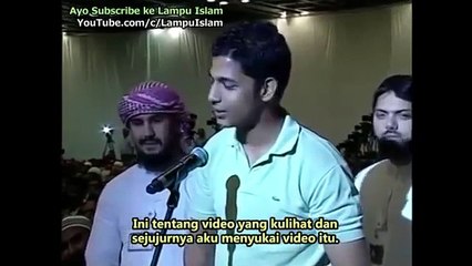 Dr. Zakir Naik Membuat Kagum Pemuda Kristen