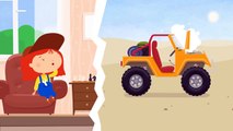 CAR DOCTOR! Kids Cartoon. Doctor Mac Wheelie and a Jeep. Overheating