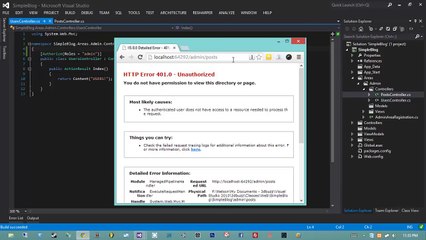 Authorization in ASP.NET