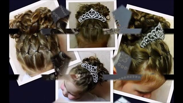 Детские прически на выпускной в детский сад