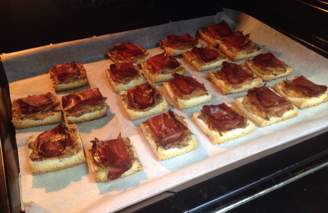 Bacon Toasties Häppchen - Der Partysnack