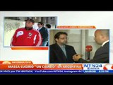 Diputado argentino explica cómo buscarán apoyo de candidatos presidenciales a propuestas de Massa