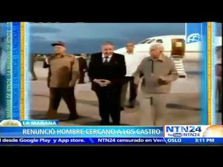 Ministro de Interior de Cuba renuncia tras 26 años de servicio por “problemas de salud”