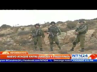 Varios hechos de violencia entre palestinos e israelíes marcan una nueva jornada