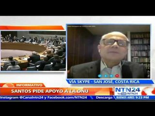 Experto recomienda a la ONU envío de batallones militares que constaten posible cese al fuego