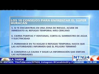 Algunos consejos que debe tener en cuenta para enfrentar la llegada del huracán ‘Patricia’ a México