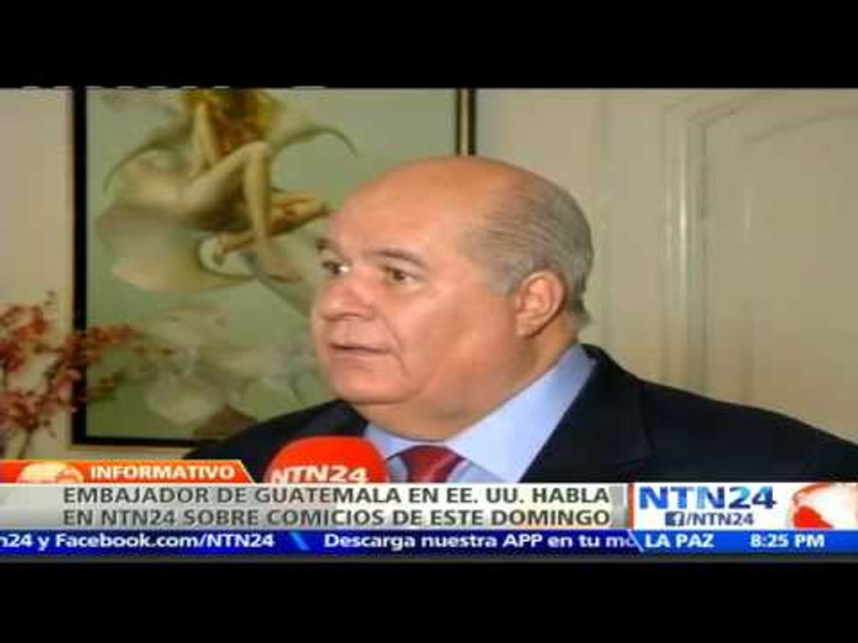 Guatemaltecos tendrán la "oportunidad de construir un país de consensos": Embajador Julio Ligorría