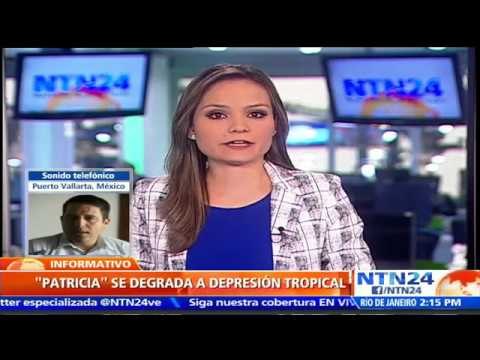 Tormenta tropical Patricia causa menos daños de lo esperado en territorio mexicano