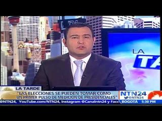 Elecciones en Colombia son un "primer escenario de medición" para presidenciales: analista político