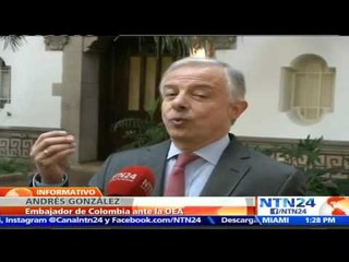 “DD.HH. de una persona no dependen de que un gobierno los conceda”: Embajador de Colombia en la OEA