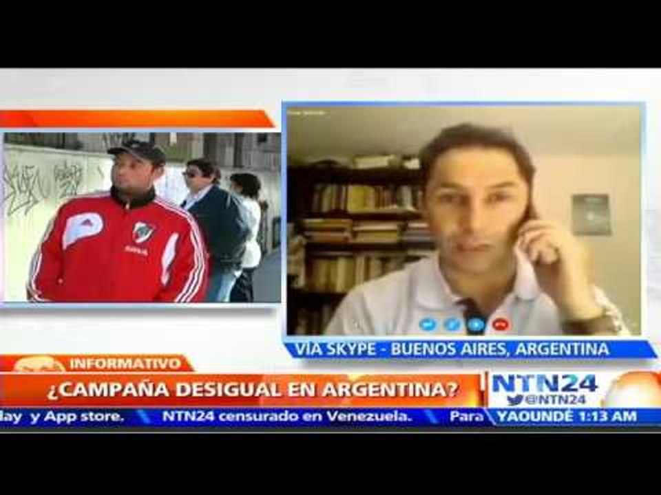 El oficialismo argentino no la tiene fácil: Dir. de Transparencia Electoral