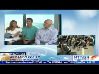 Marco Coello relata a que temió ser "asfixiado" cuando estuvo detenido por hechos del 12F en Vzla