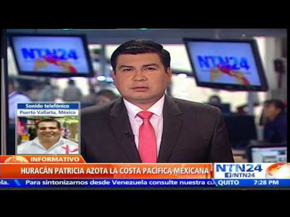 “No vamos a bajar la guardia” ante paso de huracán ‘Patricia’: alcalde de Puerto Vallarta, México