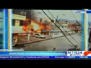 Aún no se tienen hipótesis sobre causas del accidente de avioneta que dejó cinco muertos en Bogotá