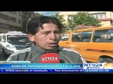 Transportadores bolivianos explican lo que exigen con el paro 