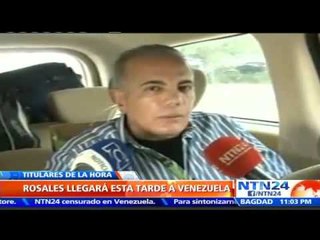 Télécharger la video: Rosales reafirma su inocencia y asegura que está contento de 