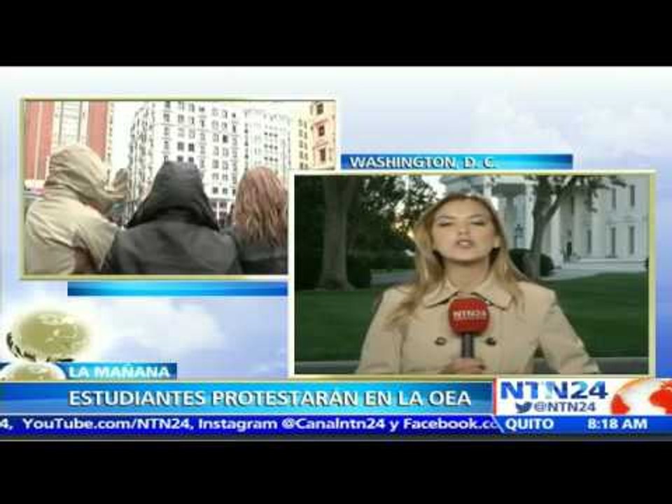 Venezolanos protestarán en la OEA por crisis de divisas que dificulta sus estudios en el exterior