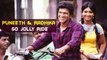 Puneeth Rajkumar & Radhika Pandit Go Jolly Ride In 'Dodmane Huduga'