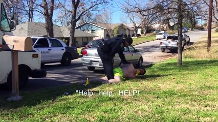 Austin Mail Eater!  Naked man on drugs ATE MY MAIL!