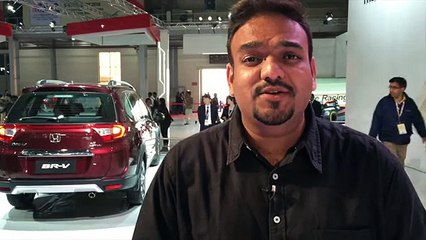 2016 Auto Expo- Honda BR-V unveiled for India