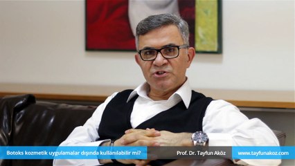 Botoks kozmetik uygulamalar dışında kullanılabilir mi--