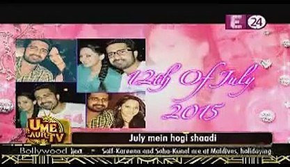 Avinash Shalmalee Geeting Married - Iss Pyaar Ko Kya Naam Doon - 31st May 2015