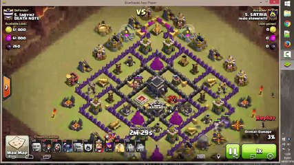 war coc indo elements vs death note part 9