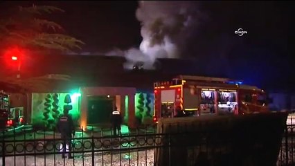 Atatürk Orman Çiftliği'nde korkutan yangın