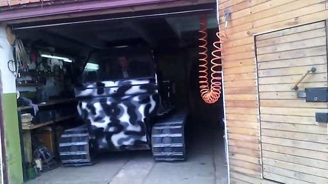 Самодельный вездеход Leon -Homemade cross-country vehicle Leon