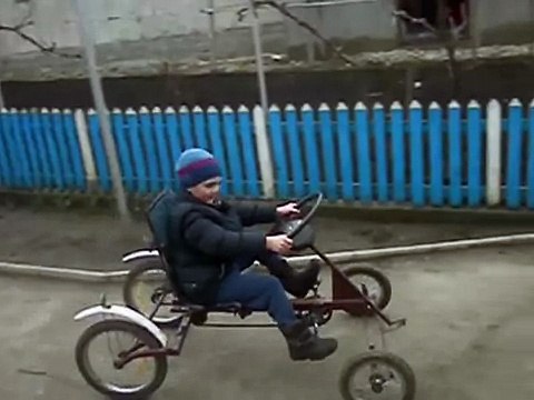 Самодельный вело-мобиль =)