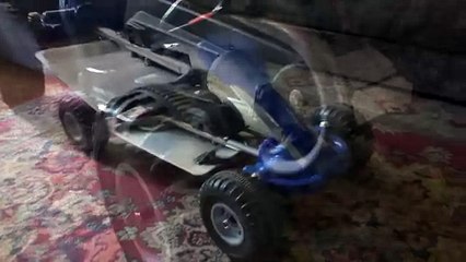 Самодельный детский электромобиль - моторчик дворников ВАЗ