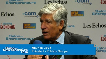 Salon des Entrepreneurs - Maurice Lévy, Président - Publicis Groupe