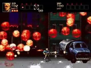 Contra Hard Corps - Sega Genesis - Japan version Run