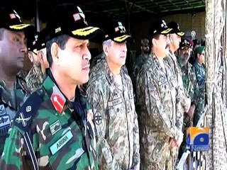 Army Chief Visits NCTC, Reviews Trilateral Exercise Eagle Dash-I