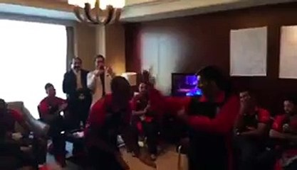 Dwayne Bravo Dancing on Lahore Qalander Anthem