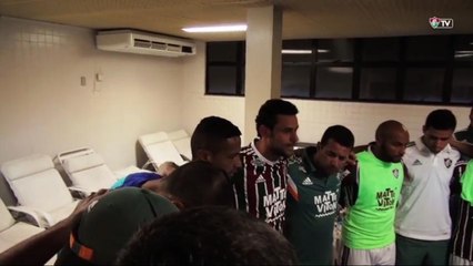Bastidores: Fred fala em 'apagar vergonha' em preleção antes da vitória sobre o Bonsucesso