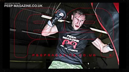 WORLD KICKBOXING CHAMPION JAMIE BATES ROAD TO RUSSIA PART 2 / DEMON PAD WORK / STRENGTH TRAINING / PEEP MAGAZINE
