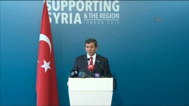Başbakan Davutoğlu: Esed Rejimine Destek Verenler Rejimle Aynı Savaş Suçlarını İşlemektedir
