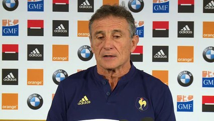 XV de France - Novès : "Un nouveau cycle, des nouveaux joueurs"