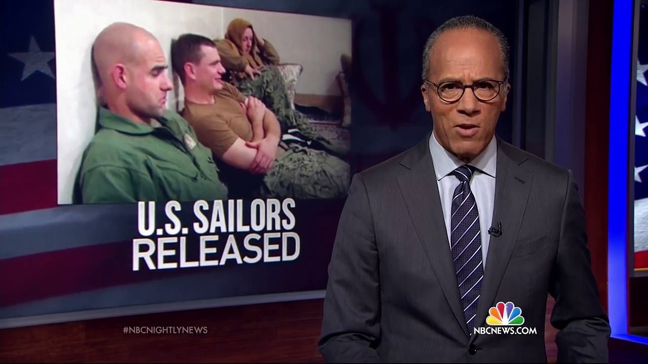Irans Release of 10 U.S. Sailors Heads off International Crisis | NBC Nightly News