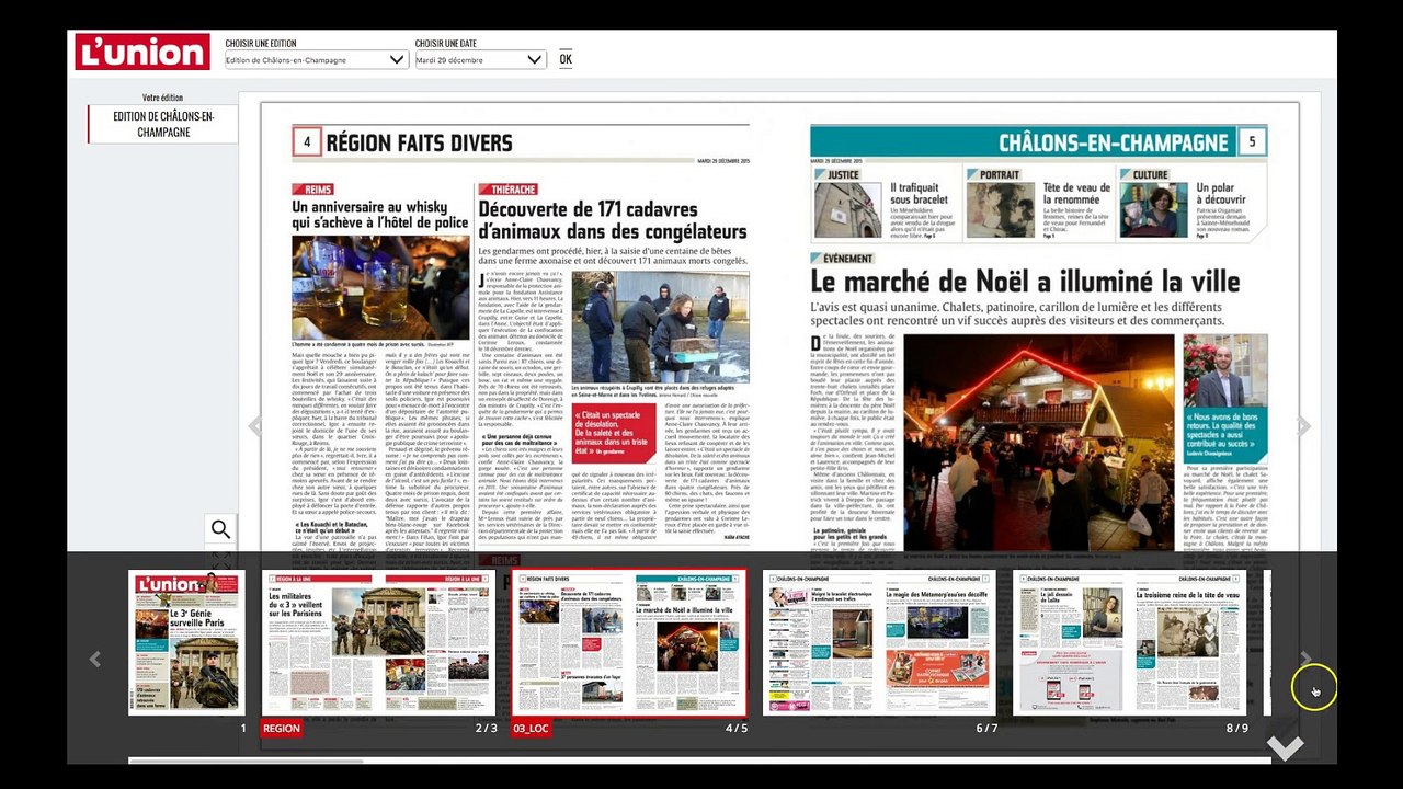 Tout savoir sur la version numérique de L'union et de l'Ardennais