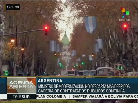 Argentina: gobierno podría aplicar más despidos en el sector público