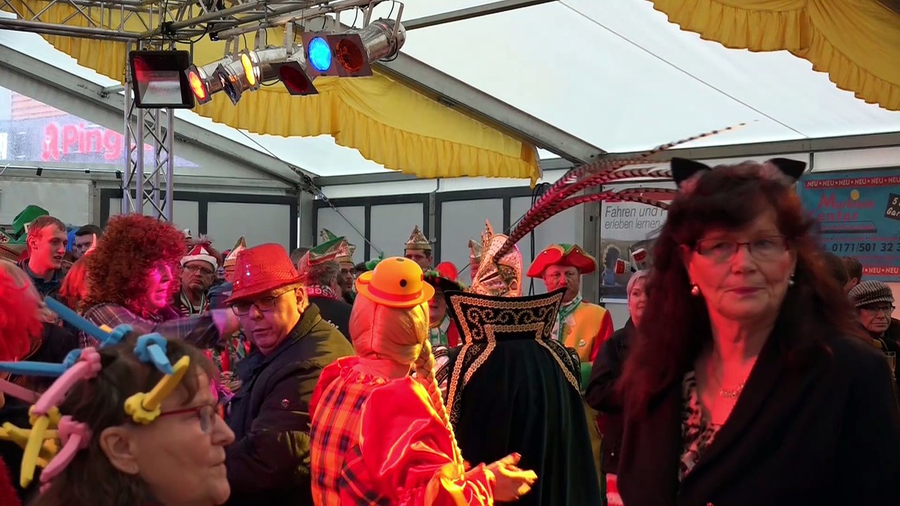 Markus I. im Festzelt (04.02.2016)