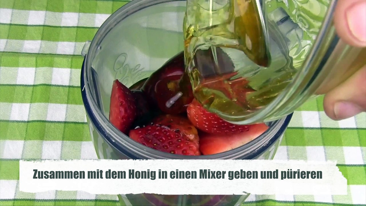 Erdbeereis selber machen  Sommer, Sonne, Eis -) Rezept