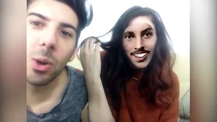 Face Swap live challenge met Teske! (720p Full HD)