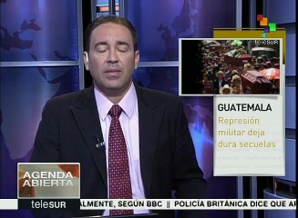 Guatemala: sepultan 22 osamentas de víctimas de la represión militar