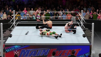 WWE 2K16 fatal 4way